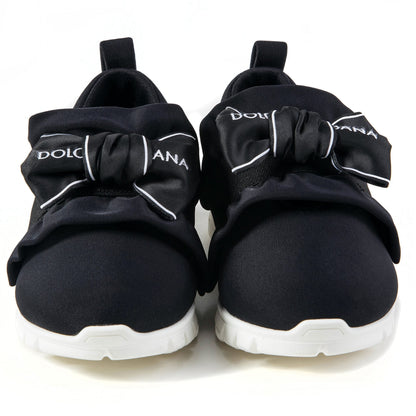 Girls Black Nylon Shoes