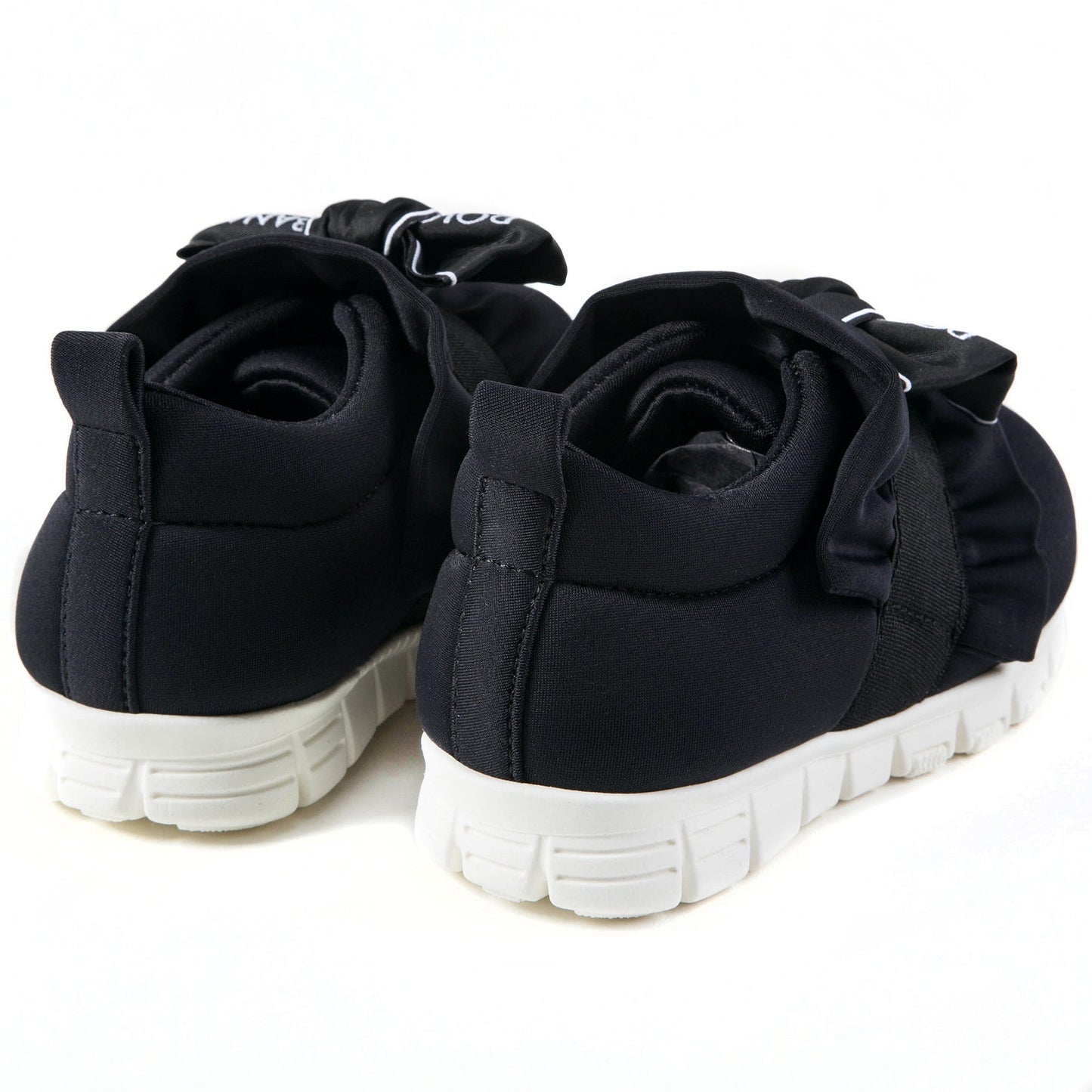 Girls Black Nylon Shoes