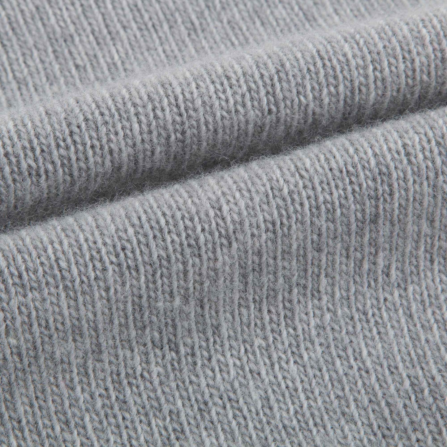 Girls Grey Wool Sweater