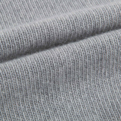 Girls Grey Wool Sweater