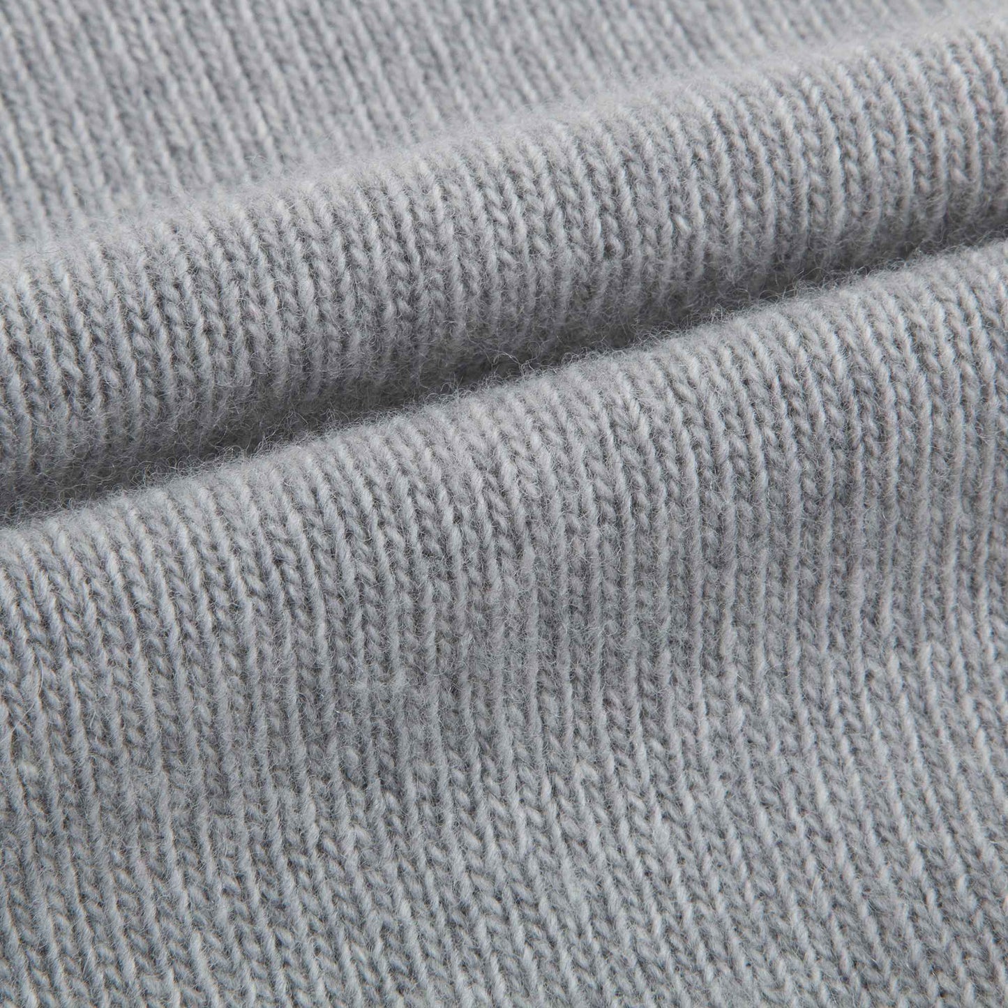 Girls Grey Wool Sweater