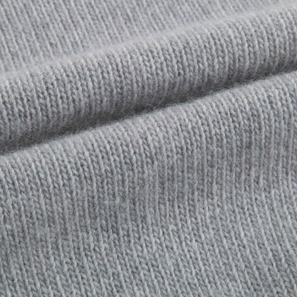 Girls Grey Wool Sweater