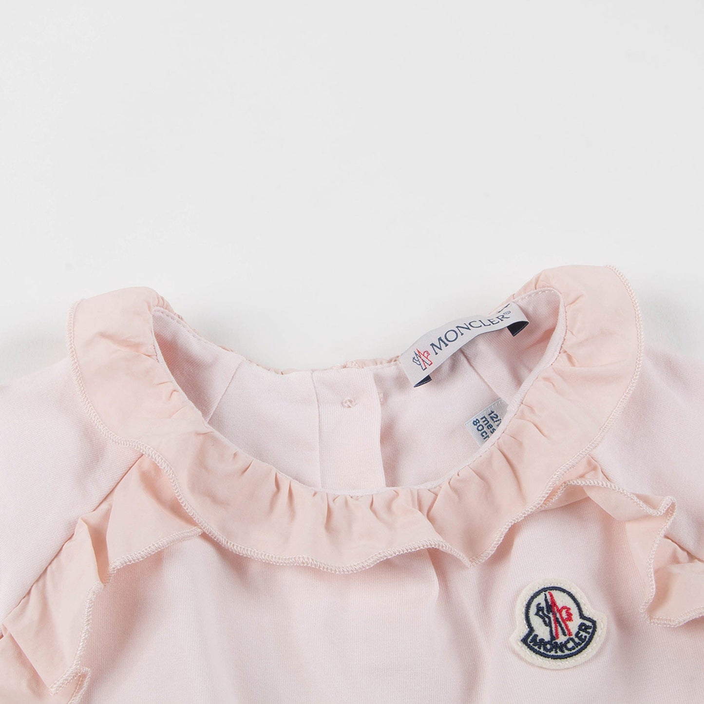 Baby Girls Pale Pink Babysuit