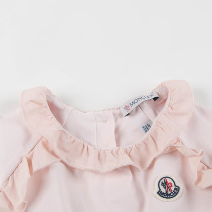 Baby Girls Pale Pink Babysuit