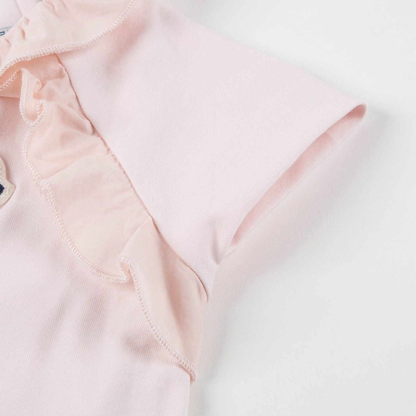 Baby Girls Pale Pink Babysuit