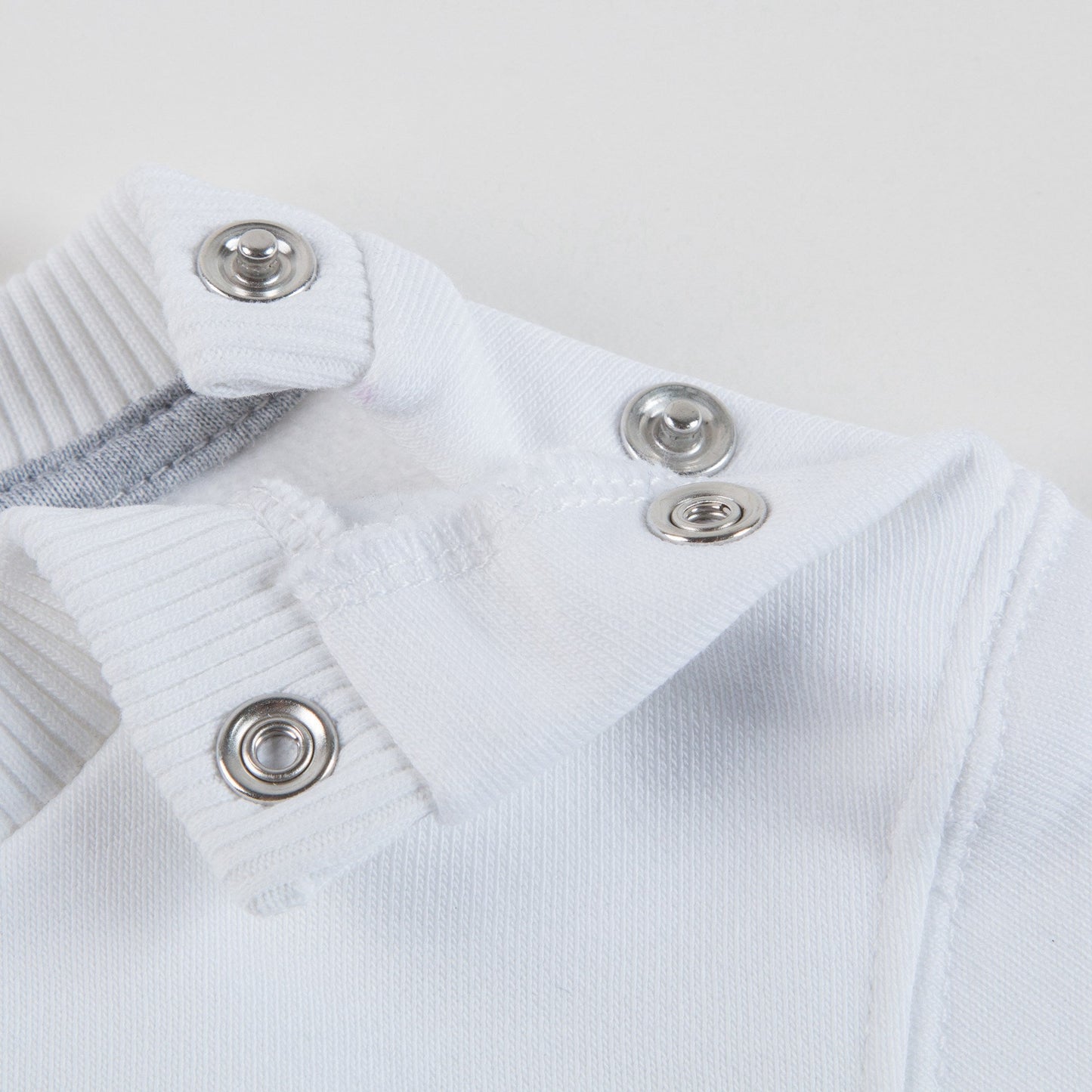 Baby White Logo Sweatshirt