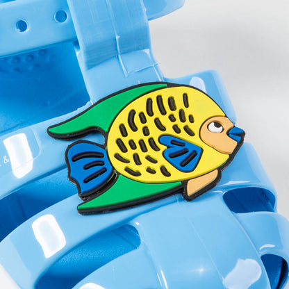 Boys & Girls  Wathet   Whit  Fish  Sandals