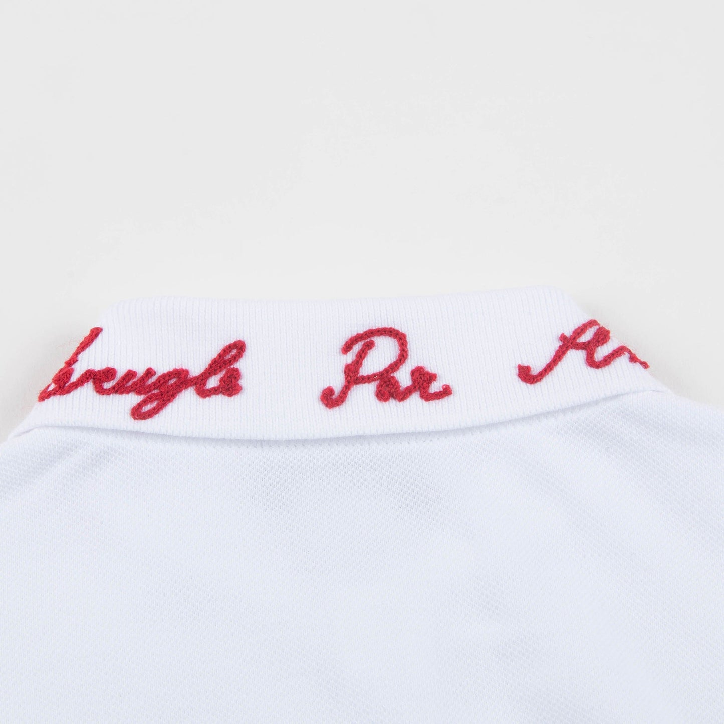 Baby Boys Optical White Polo Shirt