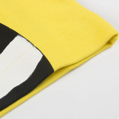 Baby Girls Yellow Cat Sweatshirt