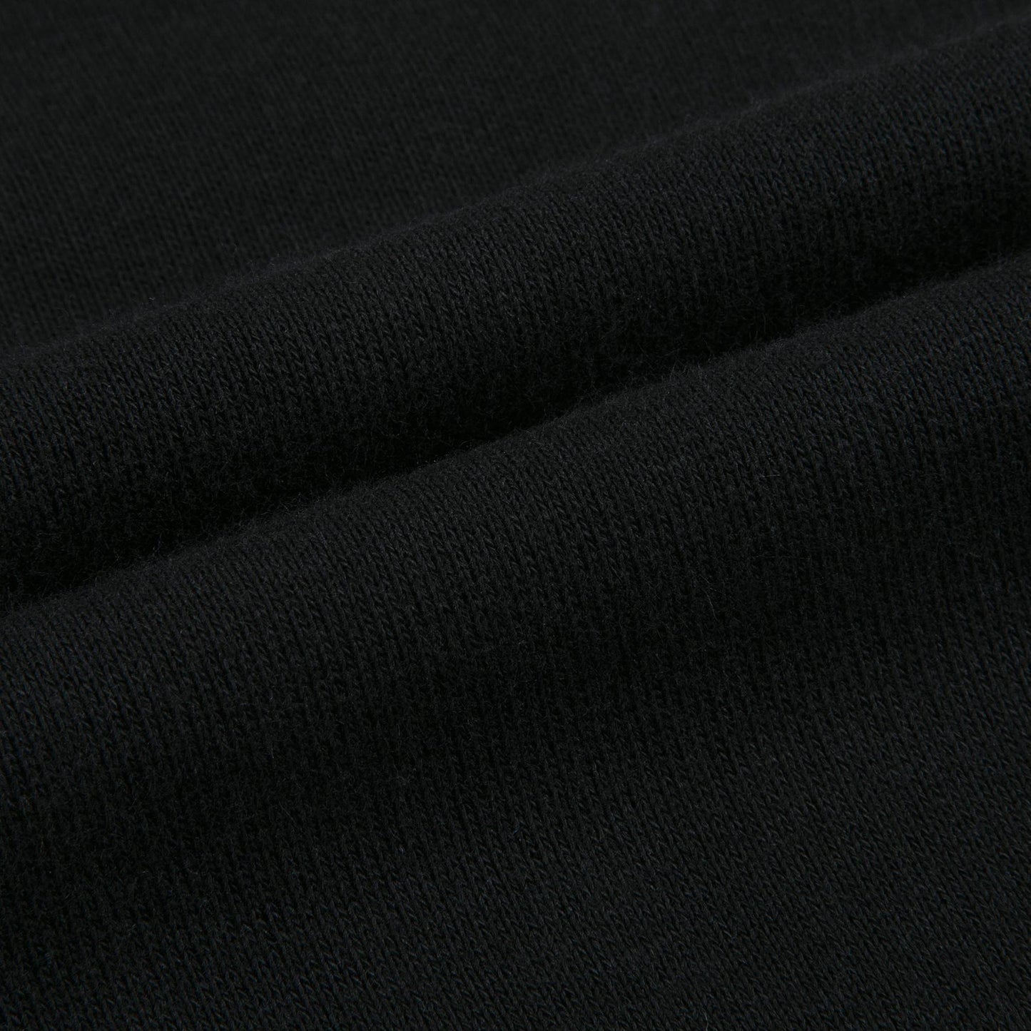 Boys & Girls Black Logo Cotton Sweatshirt