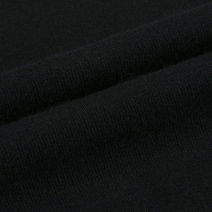 Boys & Girls Black Logo Cotton Sweatshirt