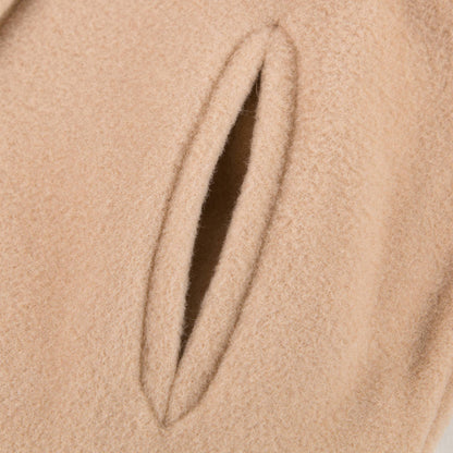 Baby Girls Beige Wool Blend Coat
