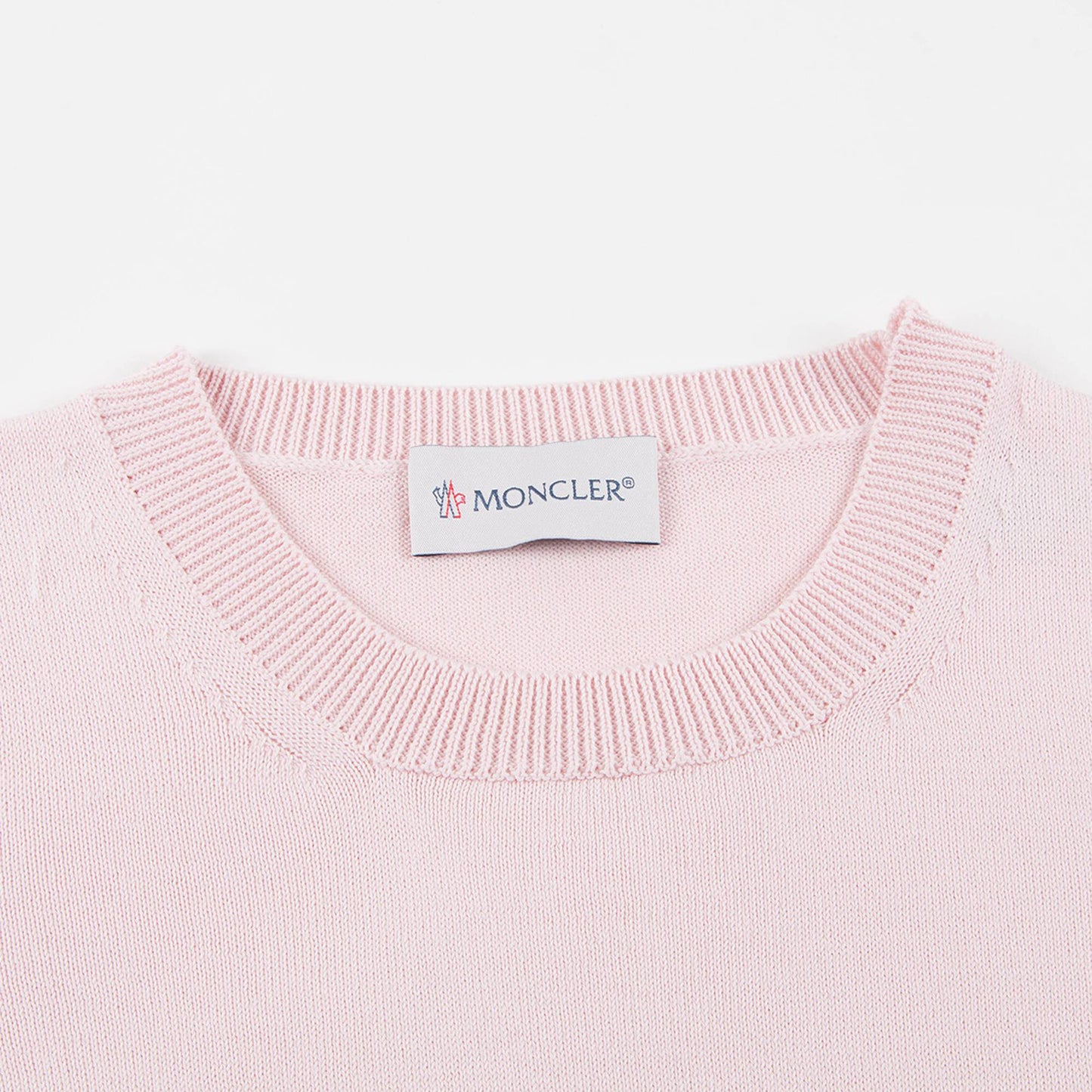 Girls Pale Pink Logo Dress