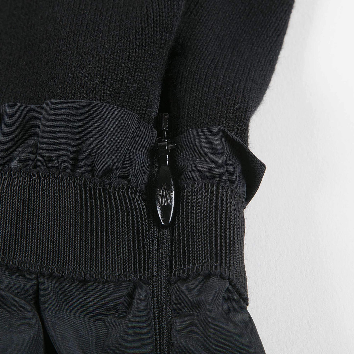Girls Black Logo Dress