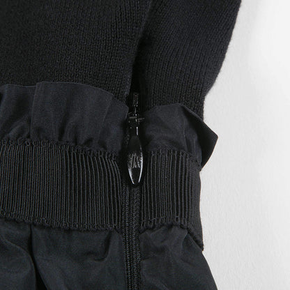 Girls Black Logo Dress