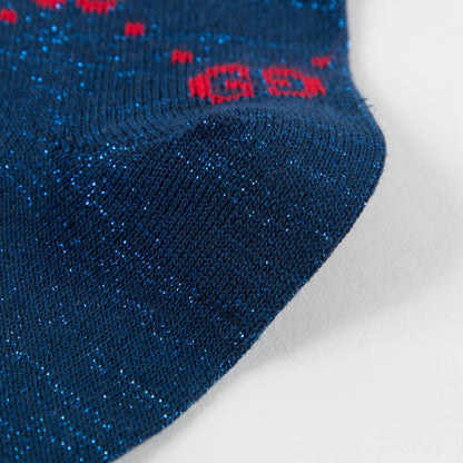 Boys & Girls  Blue  Red "GG" Socks