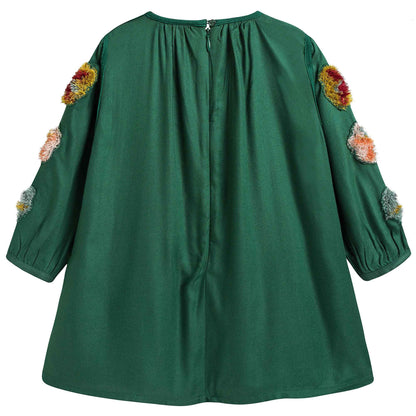 Baby Girls Green Dress