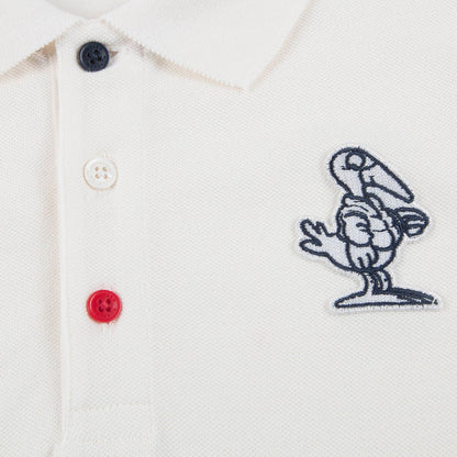 Boys White Polo Shirt
