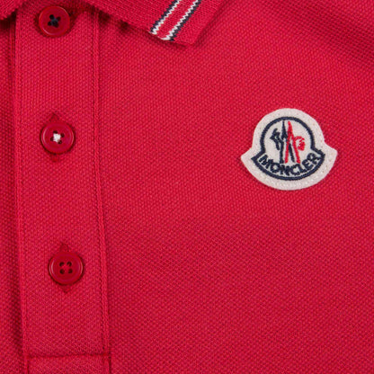 Baby Boys Red Polo Shirt