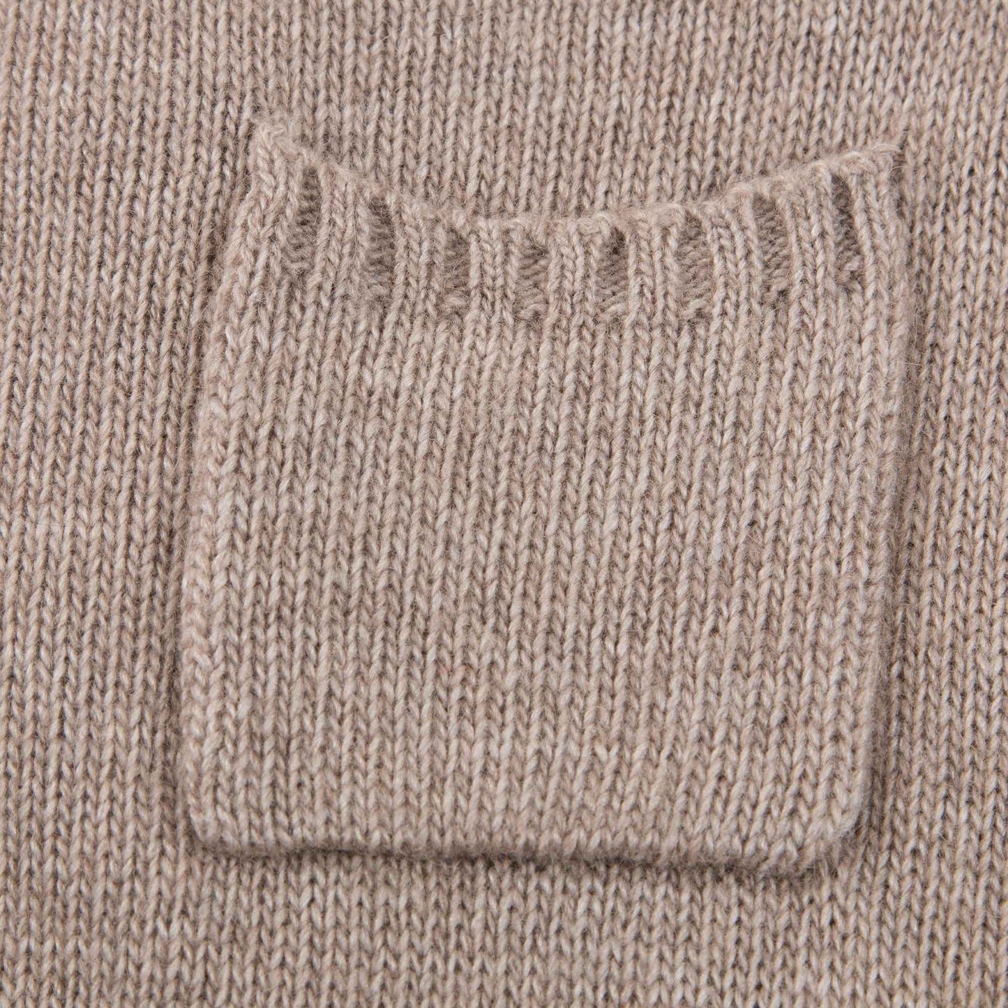 Baby Light Taupe Knitted Romper