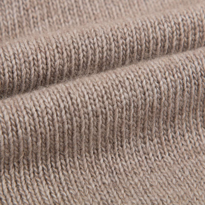 Baby Light Taupe Knitted Romper