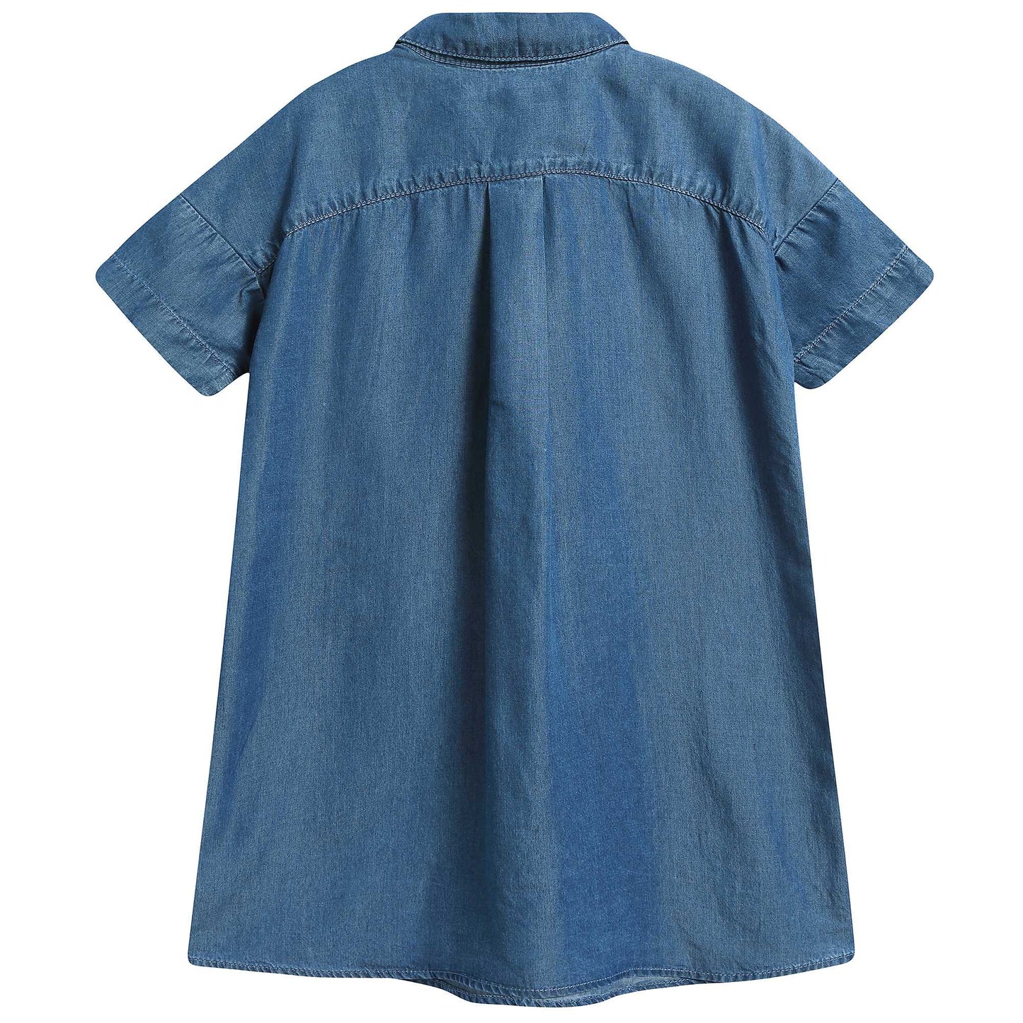 Girls Lndigo "Strawberry Printed" Lyocell Dress