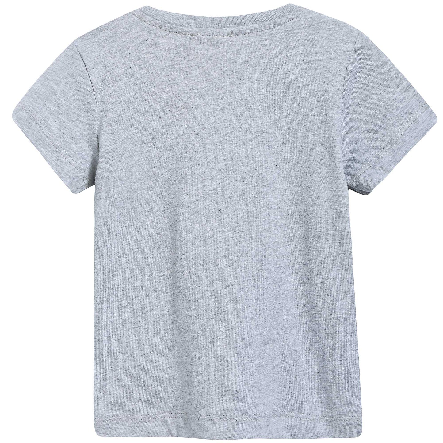 Boys Marl Grey Cotton T-shirt