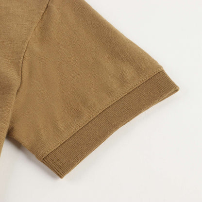 Girls Camel Cotton T-shirt