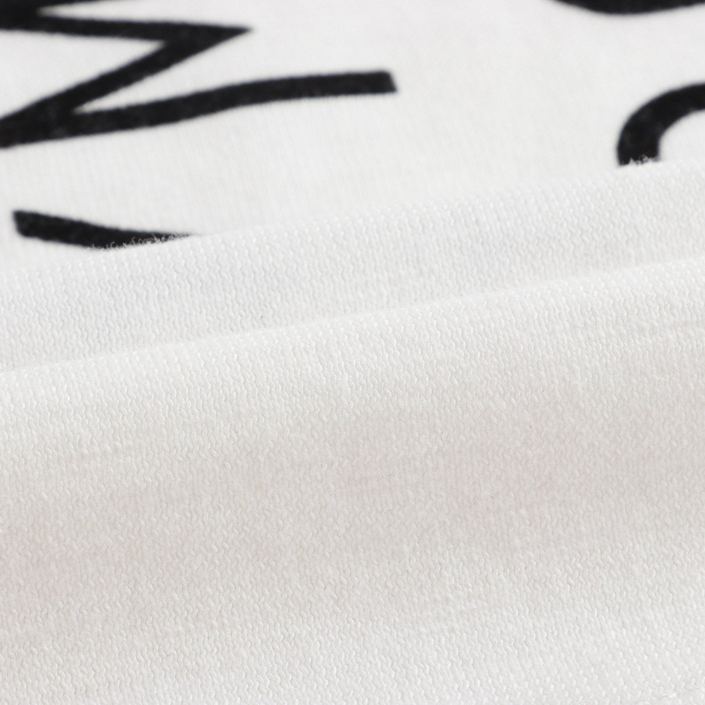 Girls White Cotton T-shirt