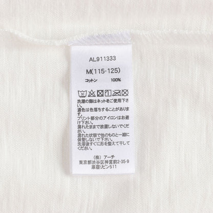 女童白色棉T恤