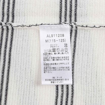女童白色针织T恤