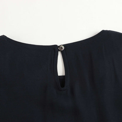 女童藏青色连衣裙