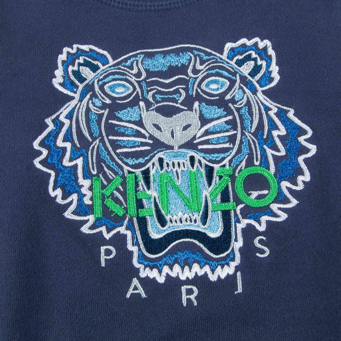 Baby Boys Navy Blue Cotton Sweatshirt