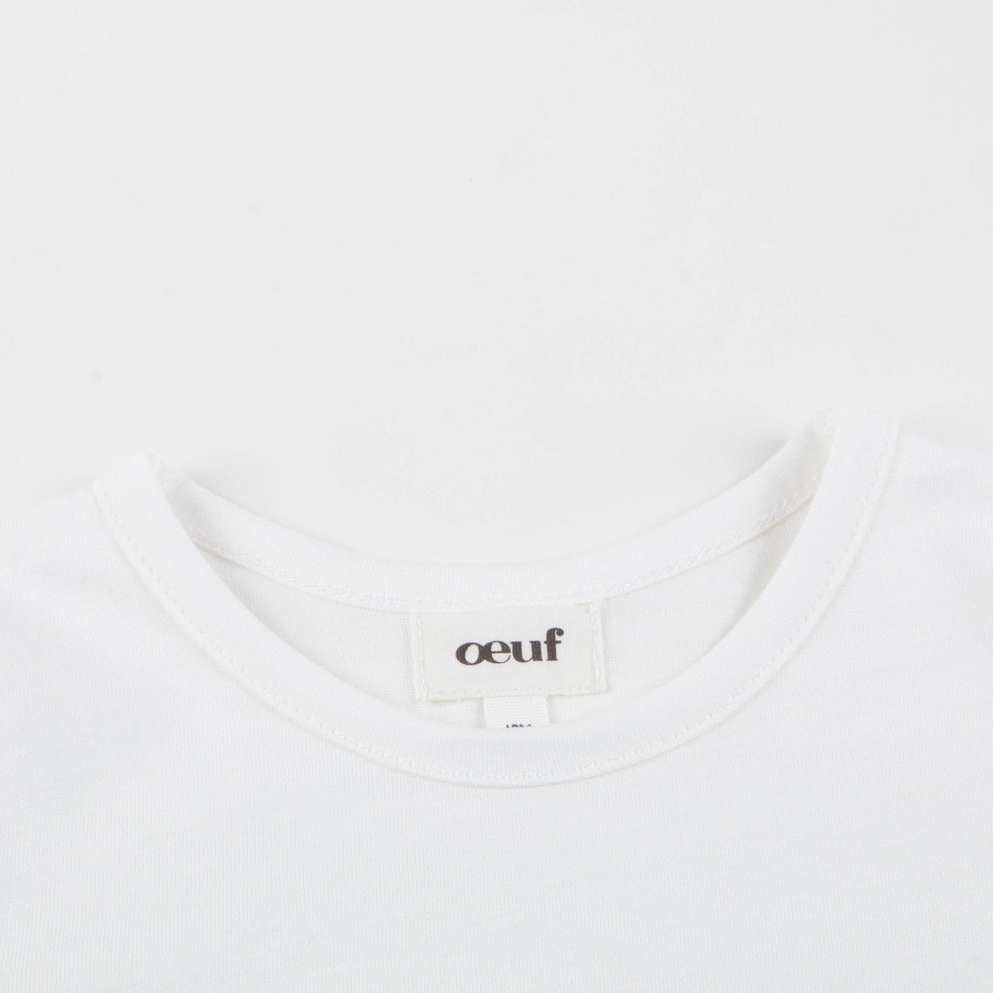 Boys White & Large Whales Organic Pima Cotton T-shirt