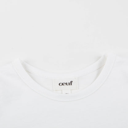 Boys White & Large Whales Organic Pima Cotton T-shirt