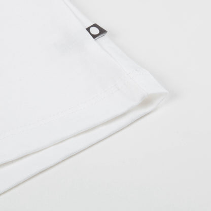 Boys White & Large Whales Organic Pima Cotton T-shirt