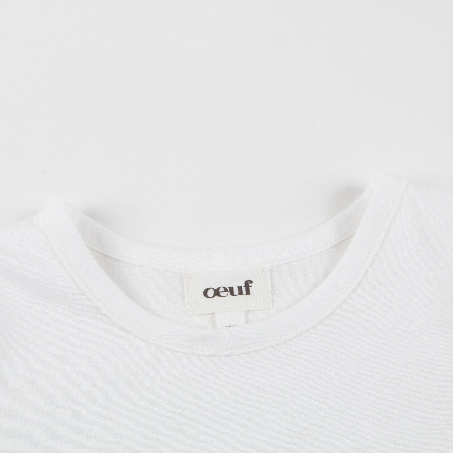 Boys White & Sign Organic Pima Cotton T-shirt