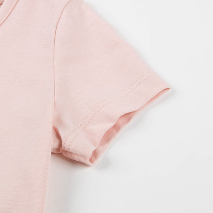 Baby Girls Pink Organic Pima Cotton T-shirt