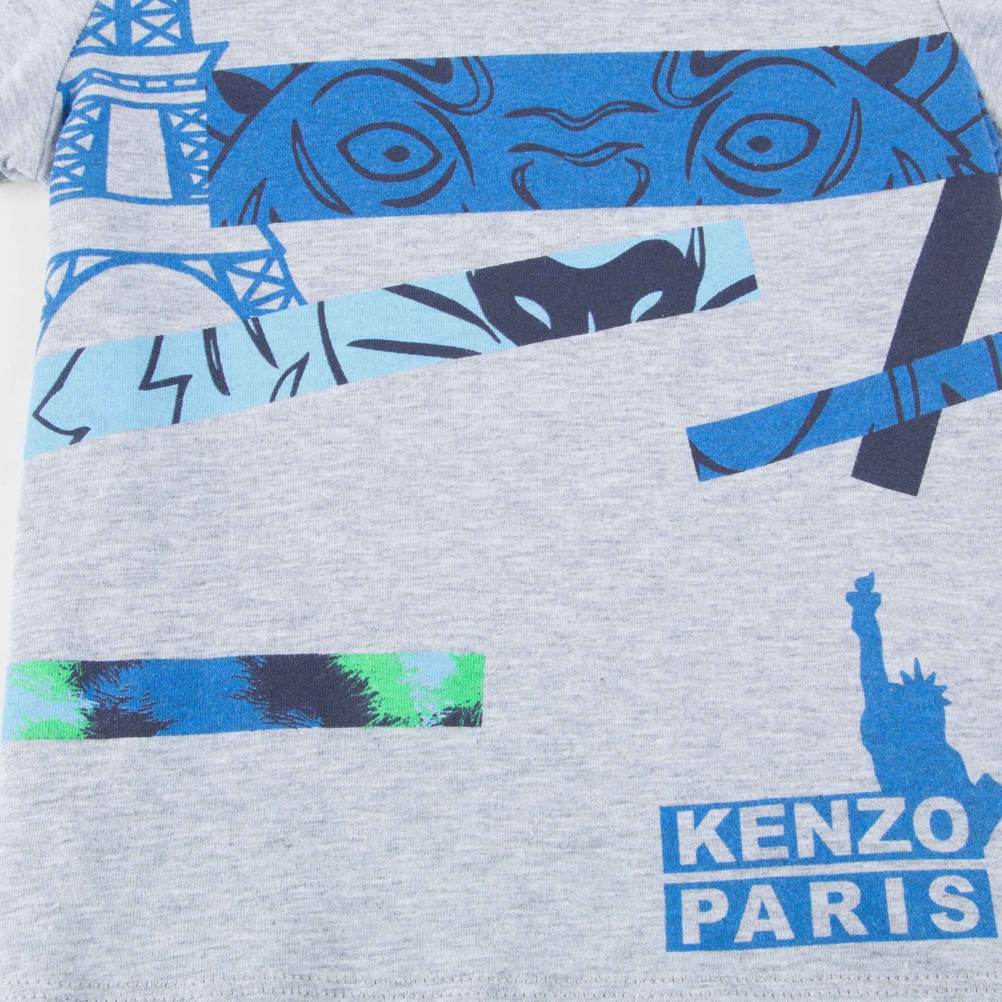 Boys Marl Grey Cotton T-shirt