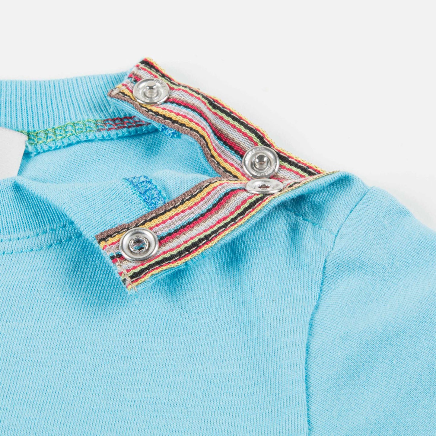 Baby Boys Light Blue Cotton Babysiut