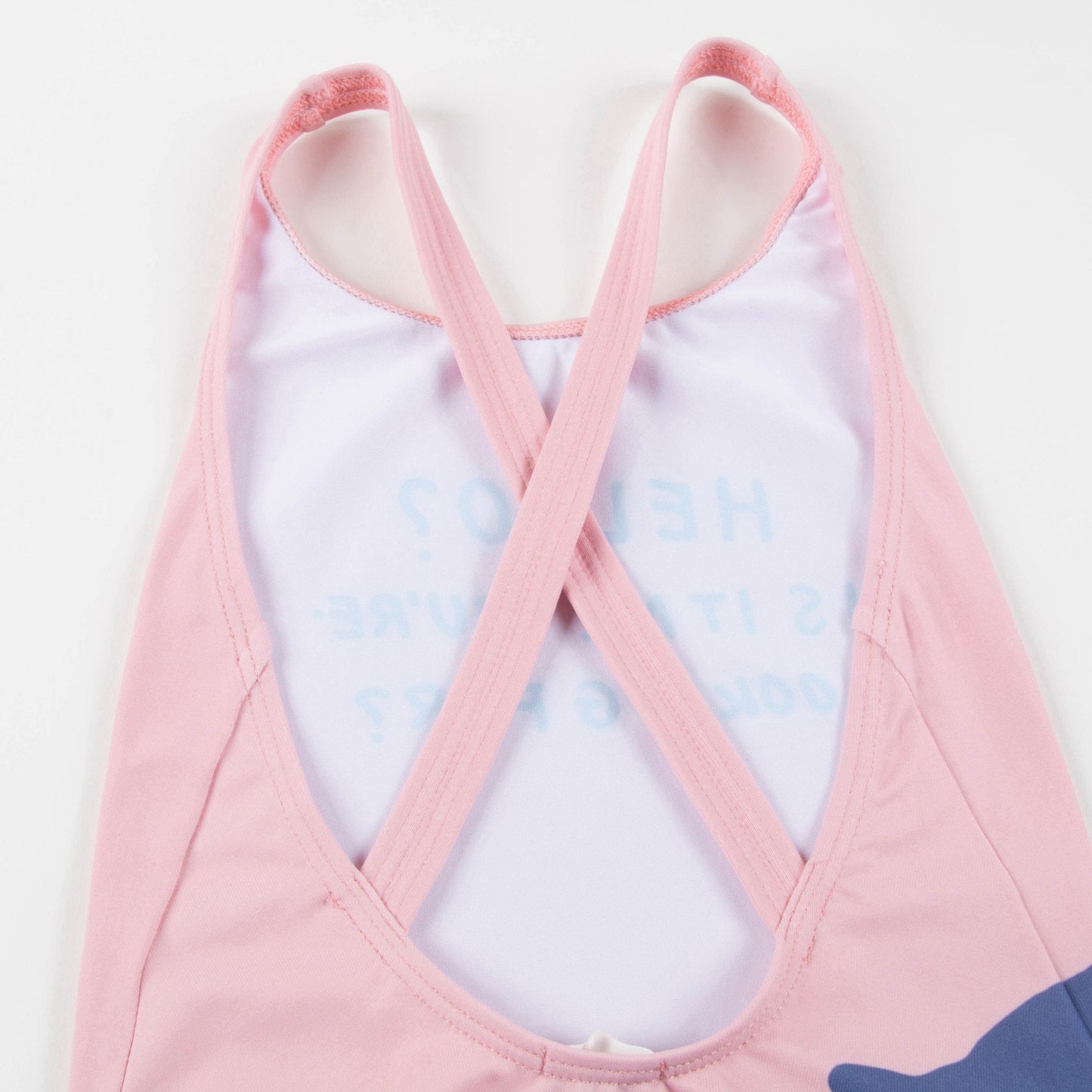 Girls Rose & Shark Tank Bathing Suit