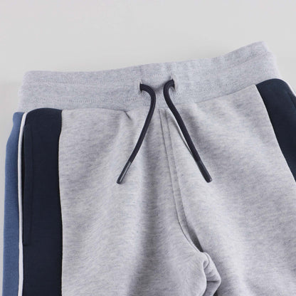 男童灰色棉长裤