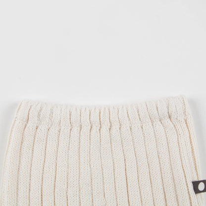 Girls White Cotton Everyday Shorts