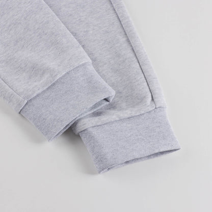 男童灰色棉长裤