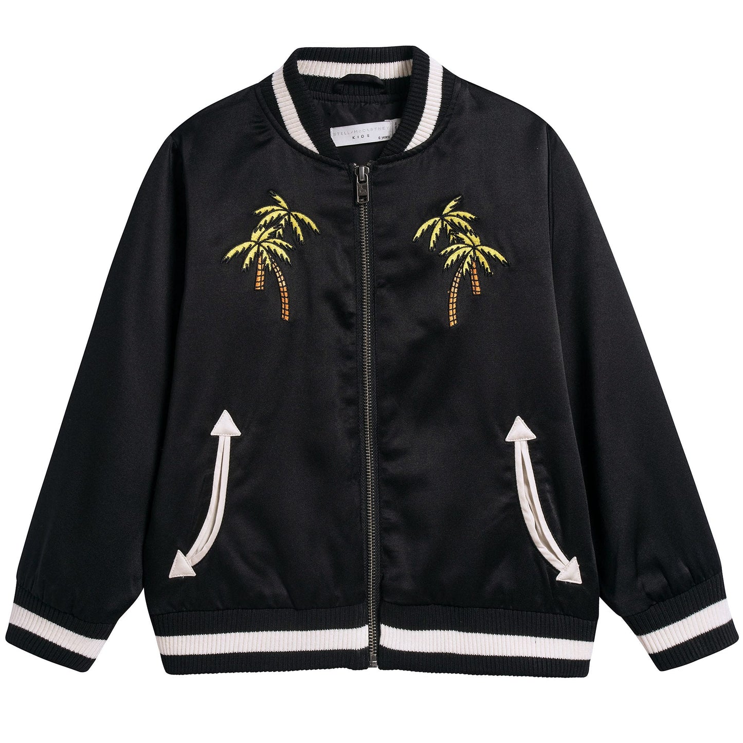 Boys Black Eastwood Bomber Jacket