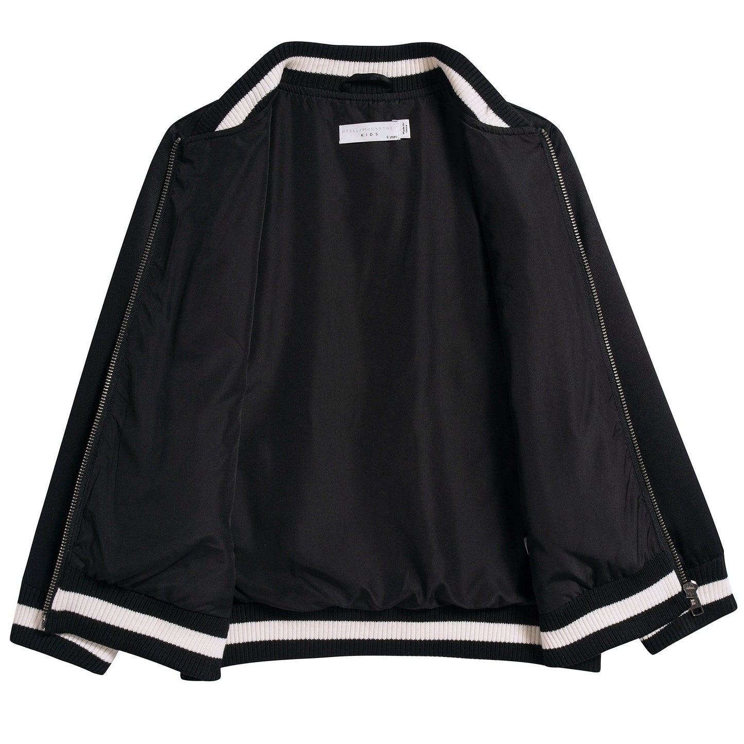 Boys Black Eastwood Bomber Jacket