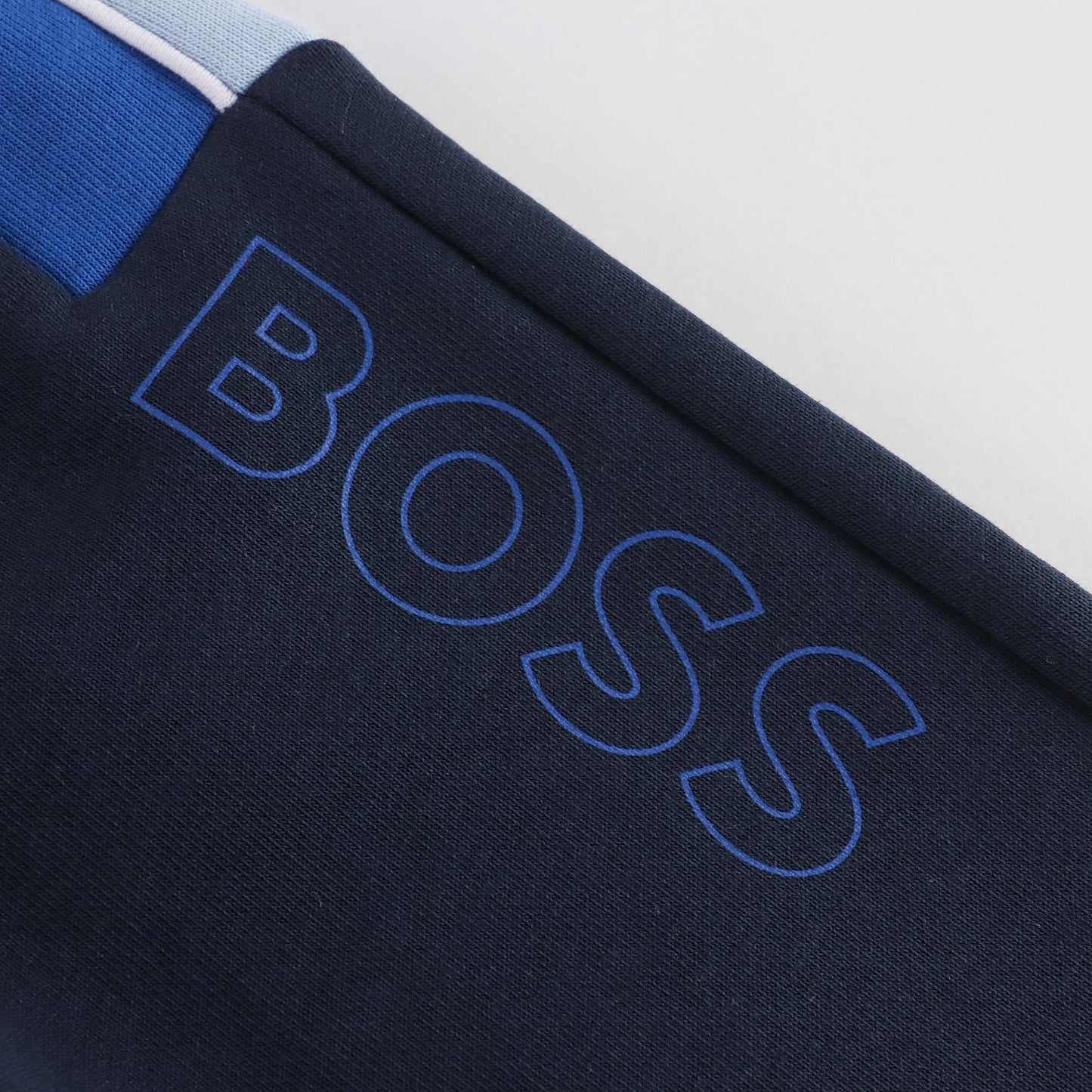 男童深蓝色棉长裤