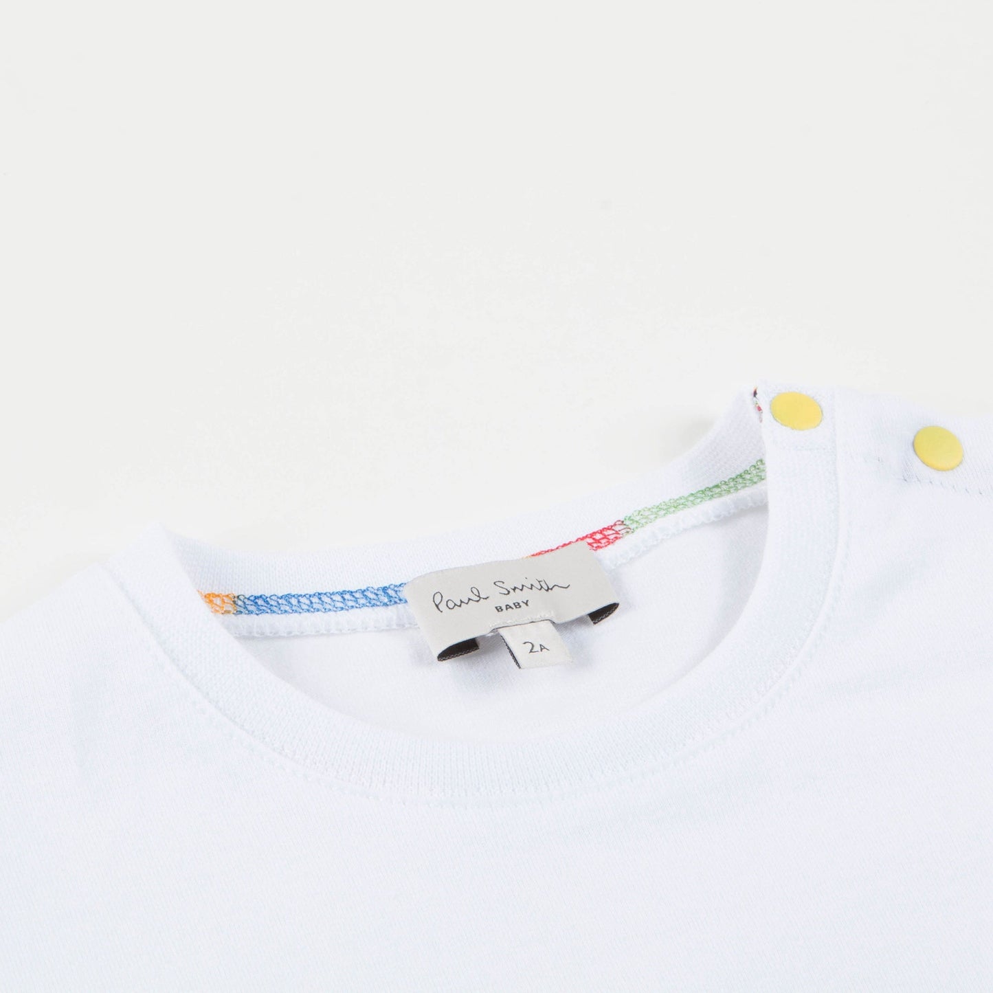 Baby Boys White "Robot“ Cotton T-shirt