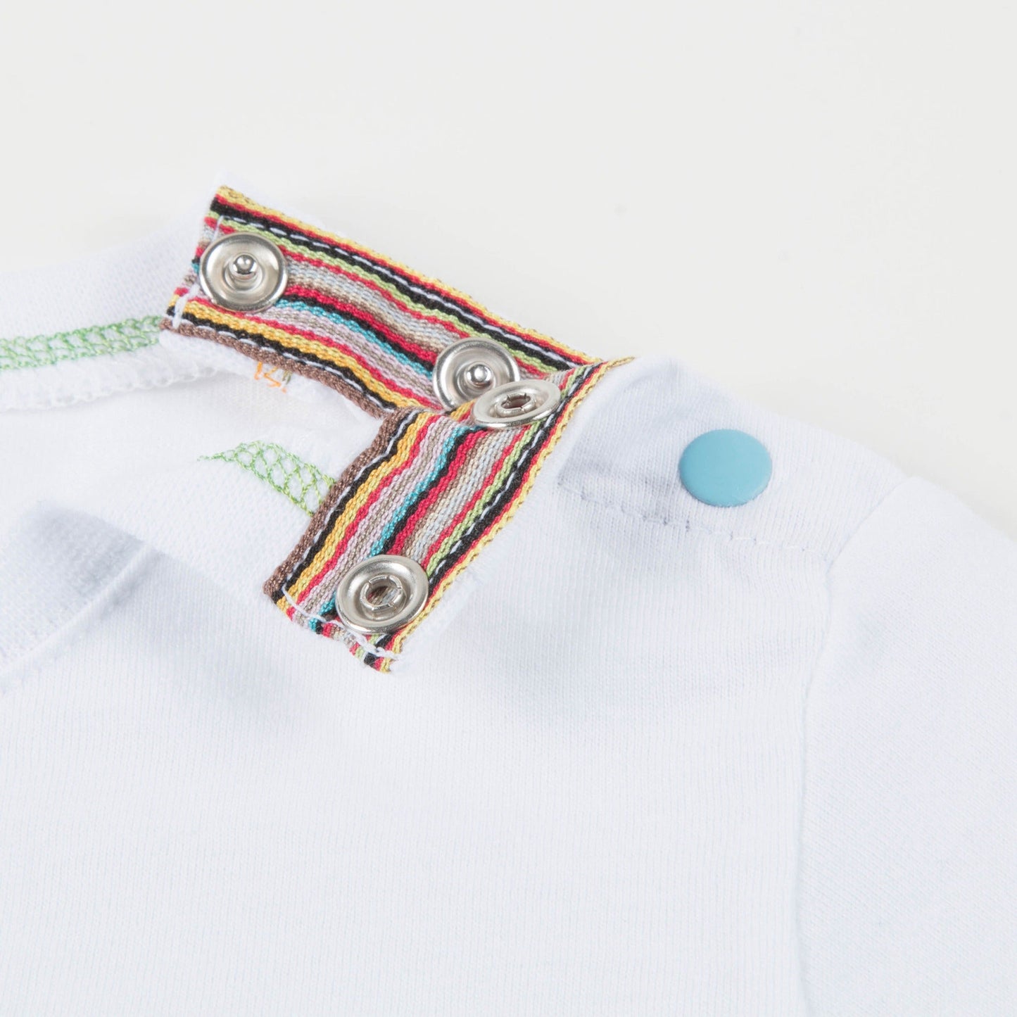 Baby Boys White "Robot“ Cotton T-shirt