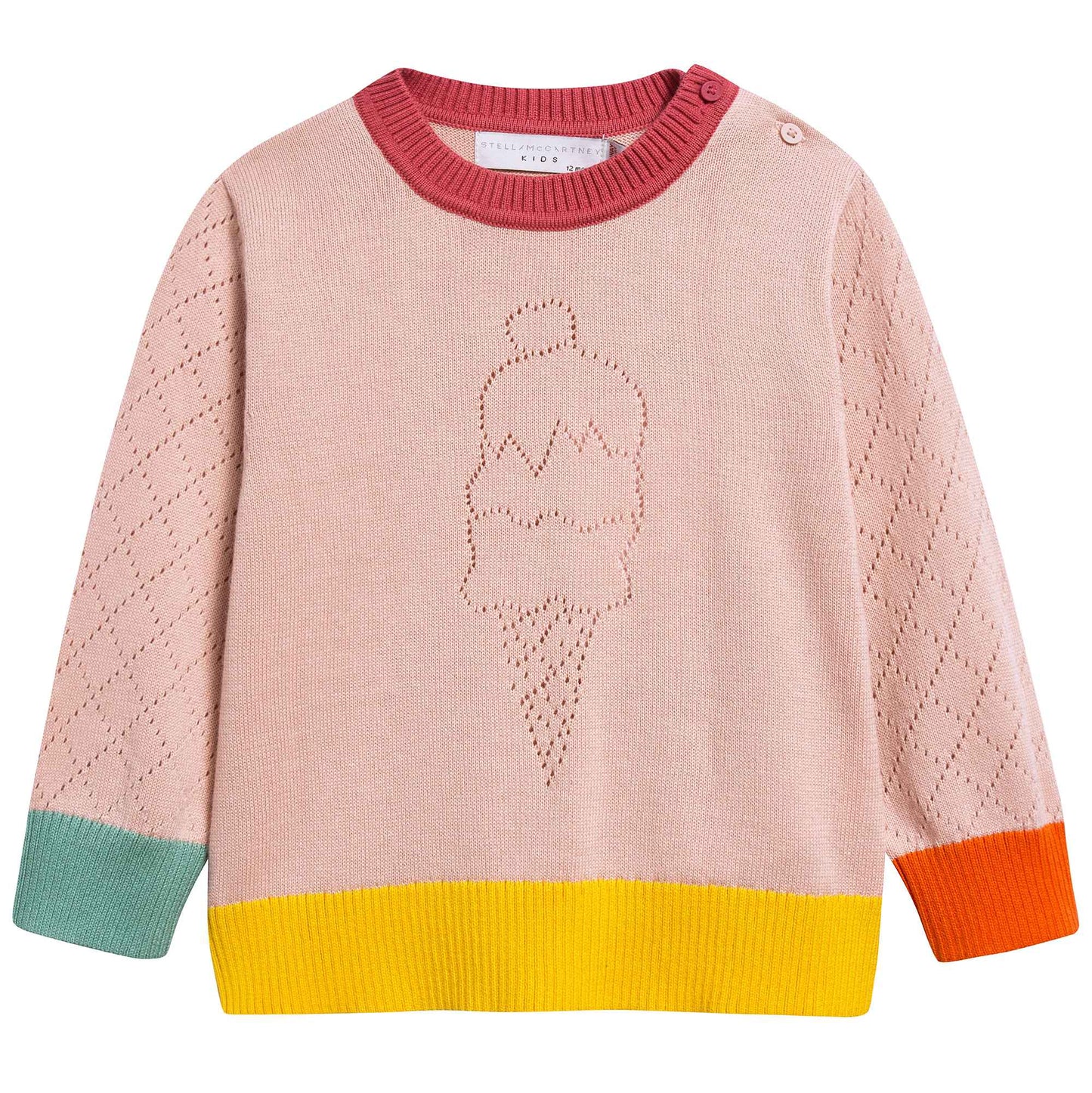 Baby Girls Pink Sweater